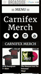 Mobile Screenshot of carnifexmerch.com